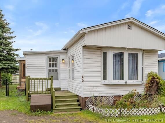 Property Photo:  43 Marsh  NB E1G 1C6 