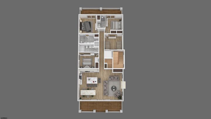 Property Photo:  4404 Asbury Ave 1st Floor  NJ 08226 