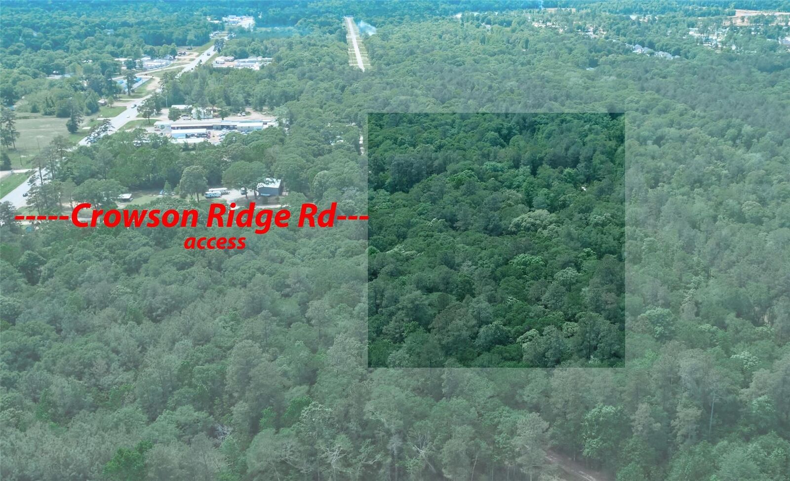 Property Photo: Tbd Hwy 105E At Crowson Rdg Rd TX 77306