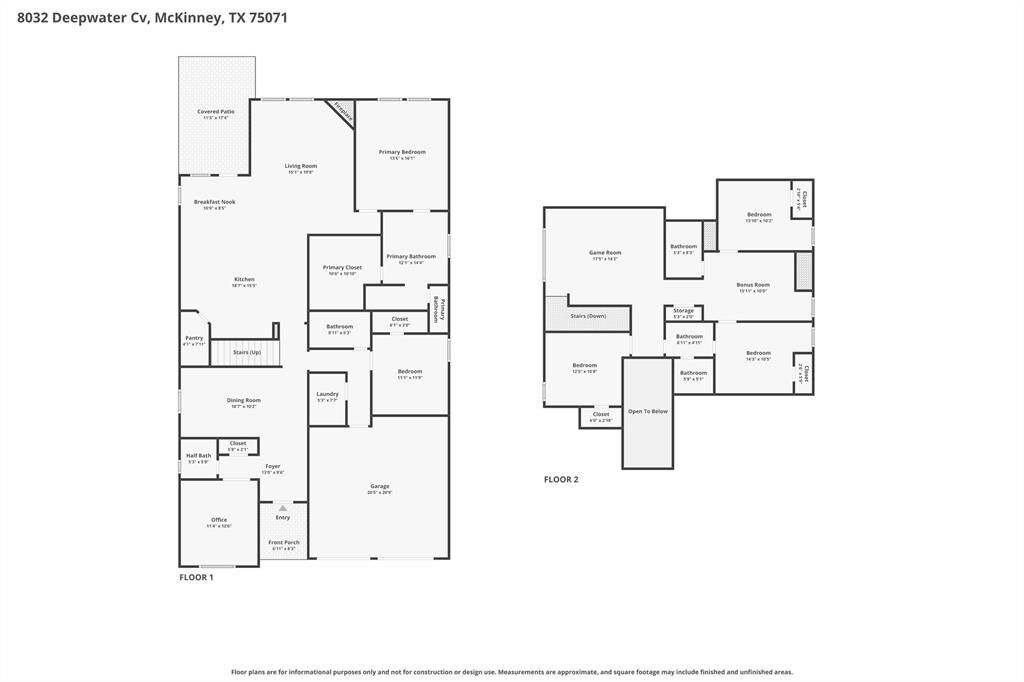 Property Photo: 8032 Deep Water Cove TX 75071