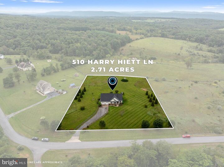Property Photo: 510 Harry Hiett Lane VA 22637