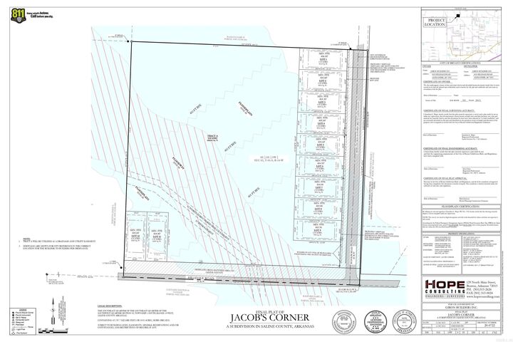 Property Photo: 3324 Hilldale Road (Lots 11, 12 &Amp Tract A) AR 72002