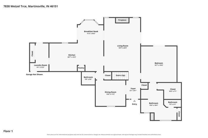 Property Photo: 7830 Wetzel Trace IN 46151