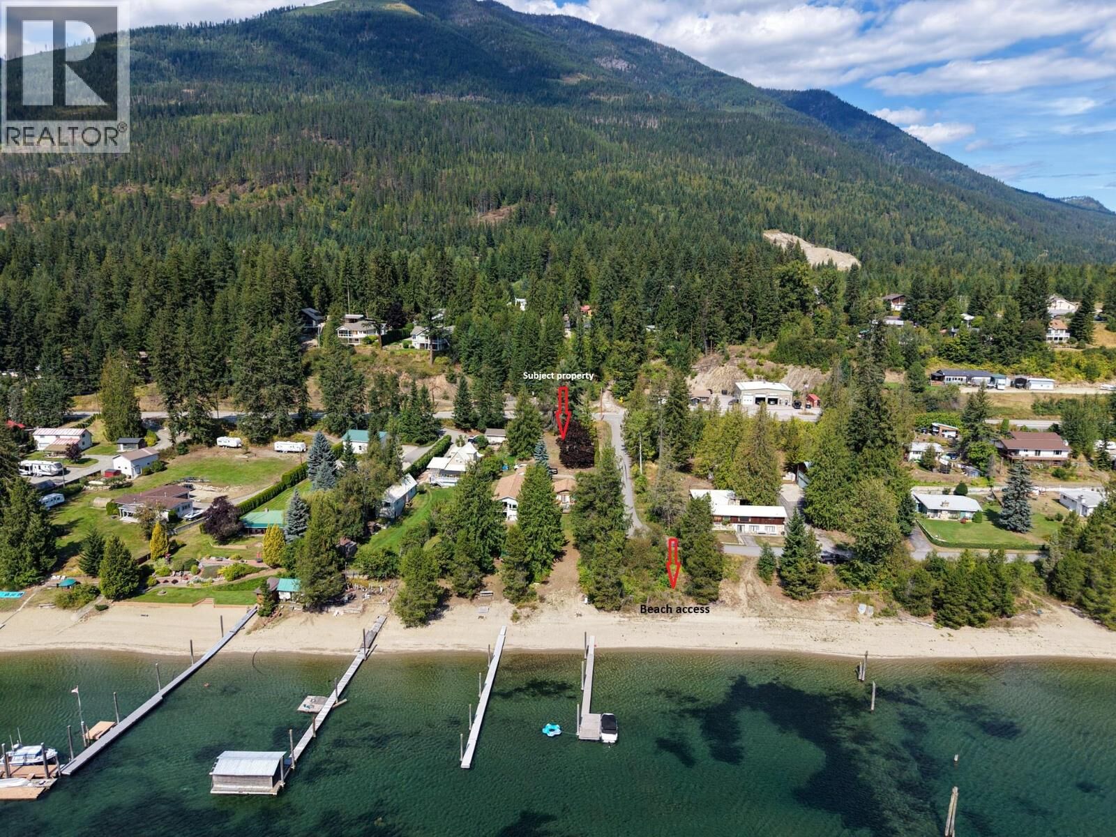 Property Photo:  7680 Balfour Wharf Road  BC V0G 1C0 