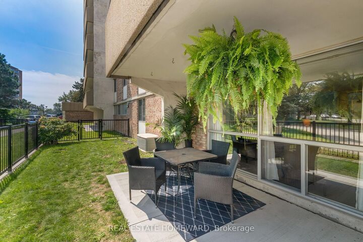 Property Photo:  120 Dundalk Drive 105  ON M1P 4V9 