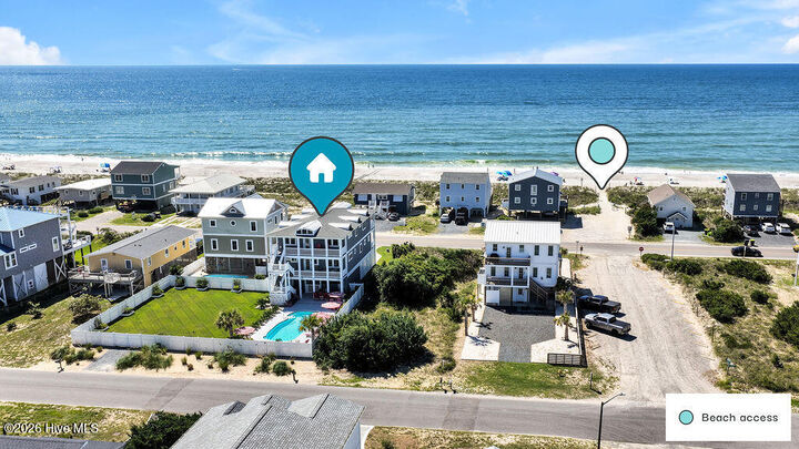 Property Photo:  126 W Beach Drive  NC 28465 