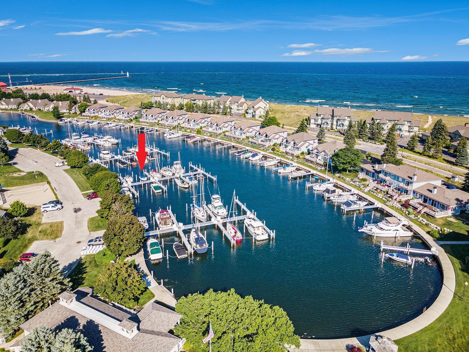 Property Photo: 80 Marina Drive MI 49660