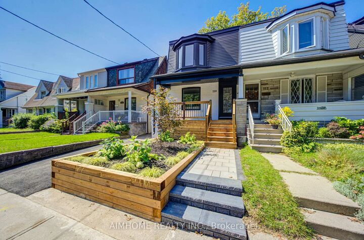 Property Photo: 110 Bastedo Avenue ON M4C 3N1