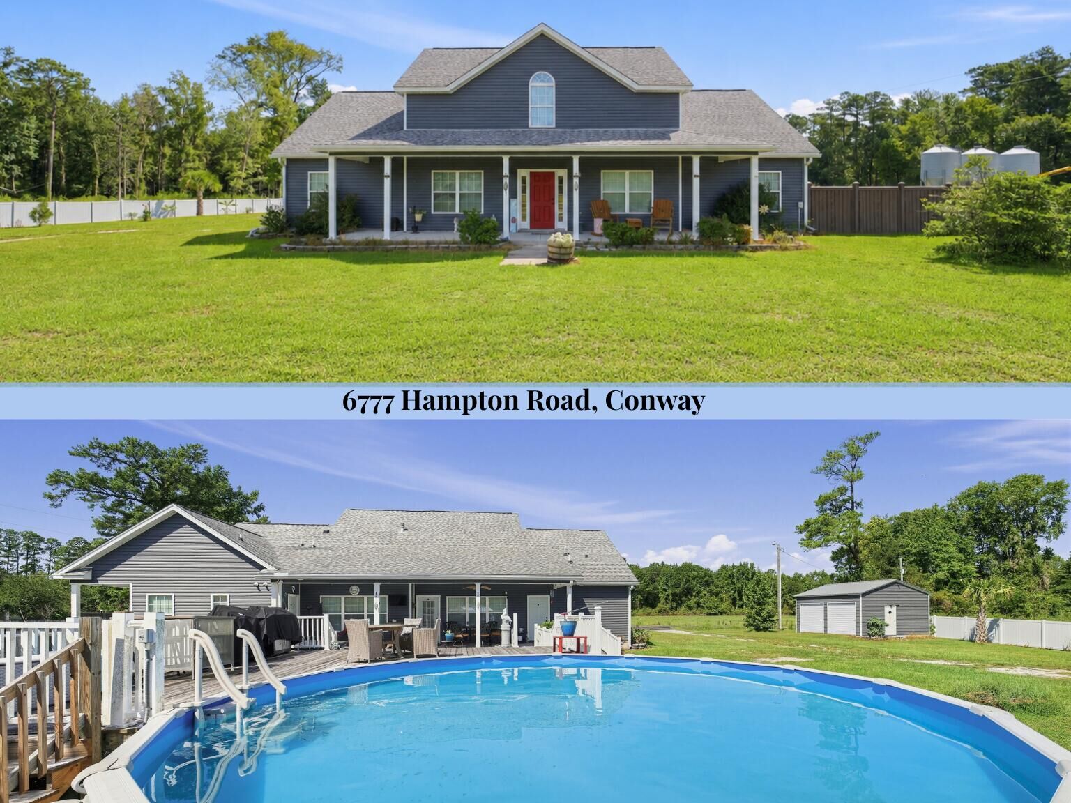 Property Photo:  6777 Hampton Road  SC 29527 