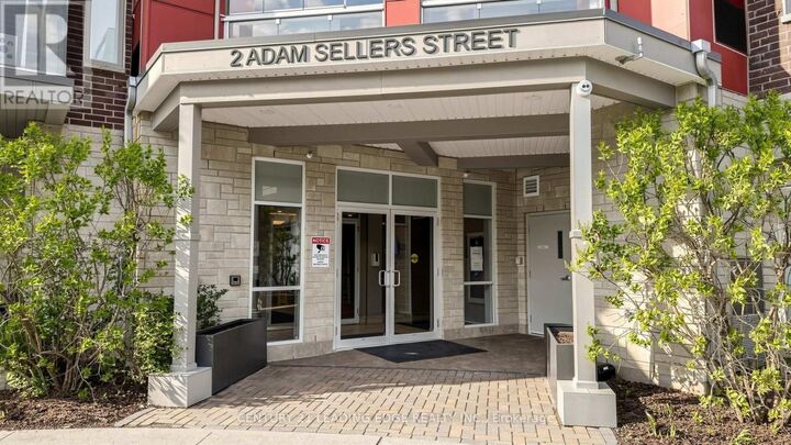 Property Photo: 2 Adam Sellers Street 308 ON L6B 1P2