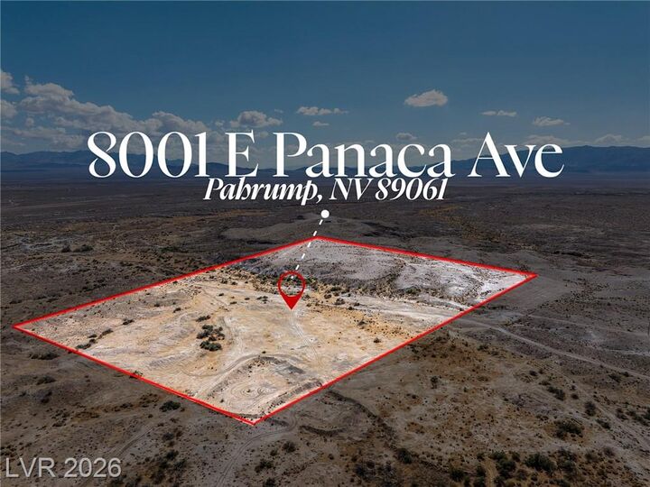 Property Photo:  8001 East Panaca Avenue  NV 89061 