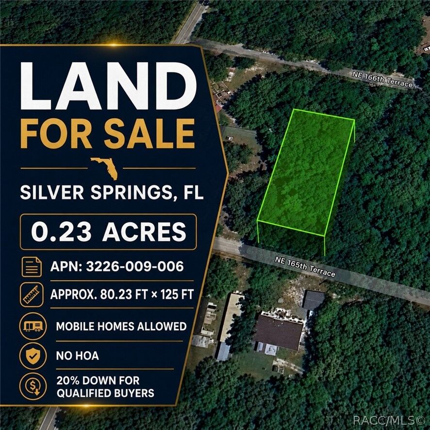 Property Photo:  0 165th Street  FL 34488 