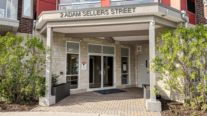 Property Photo:  2 Adam Sellers Street 308  ON L6B 1P2 