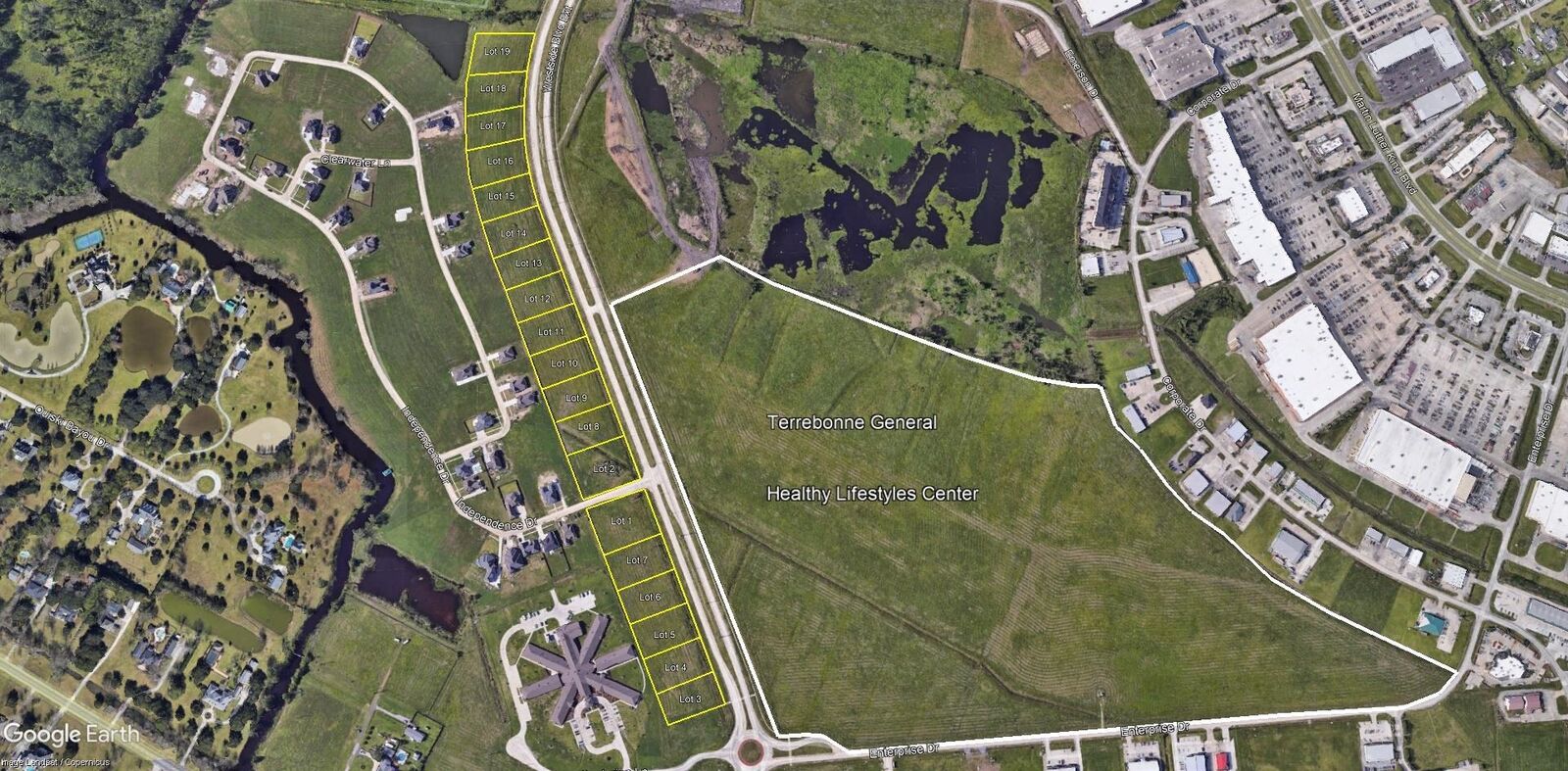 Property Photo:  Lot 12 Westside Extension  LA 70360 
