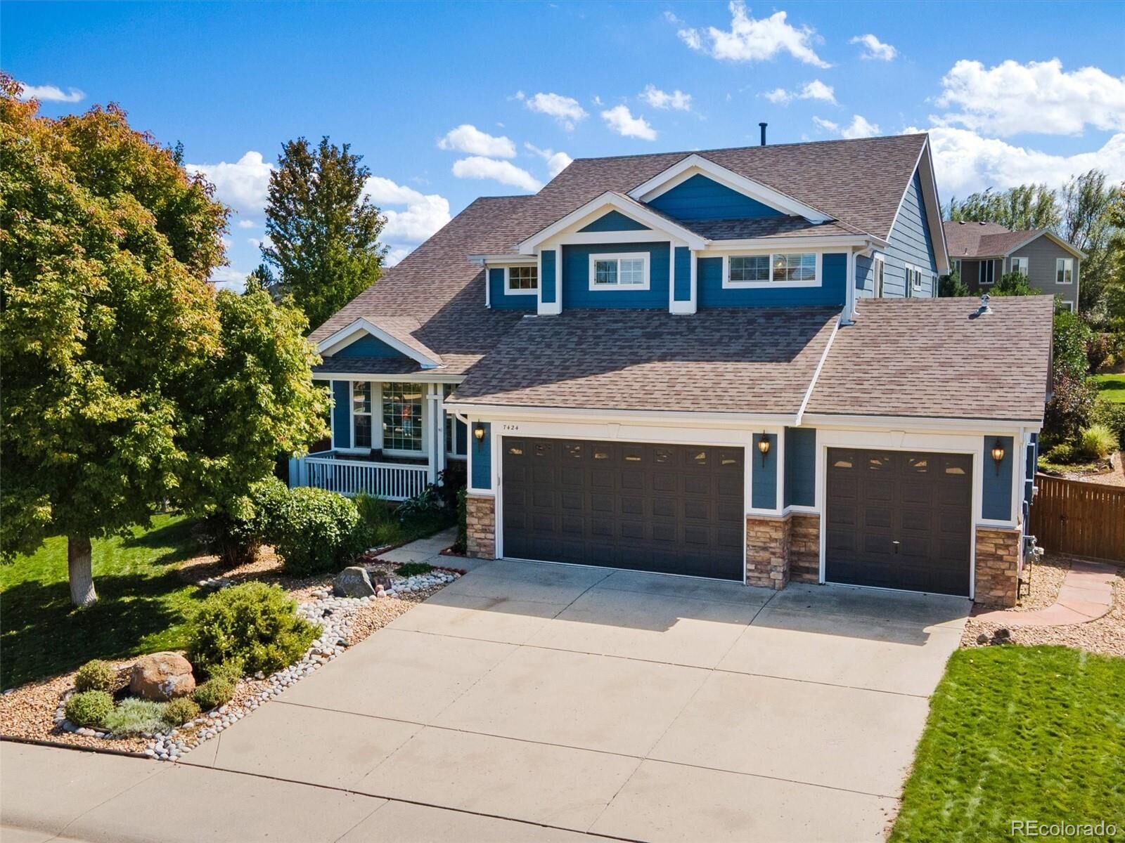 Property Photo: 7424 Iridium Way CO 80108