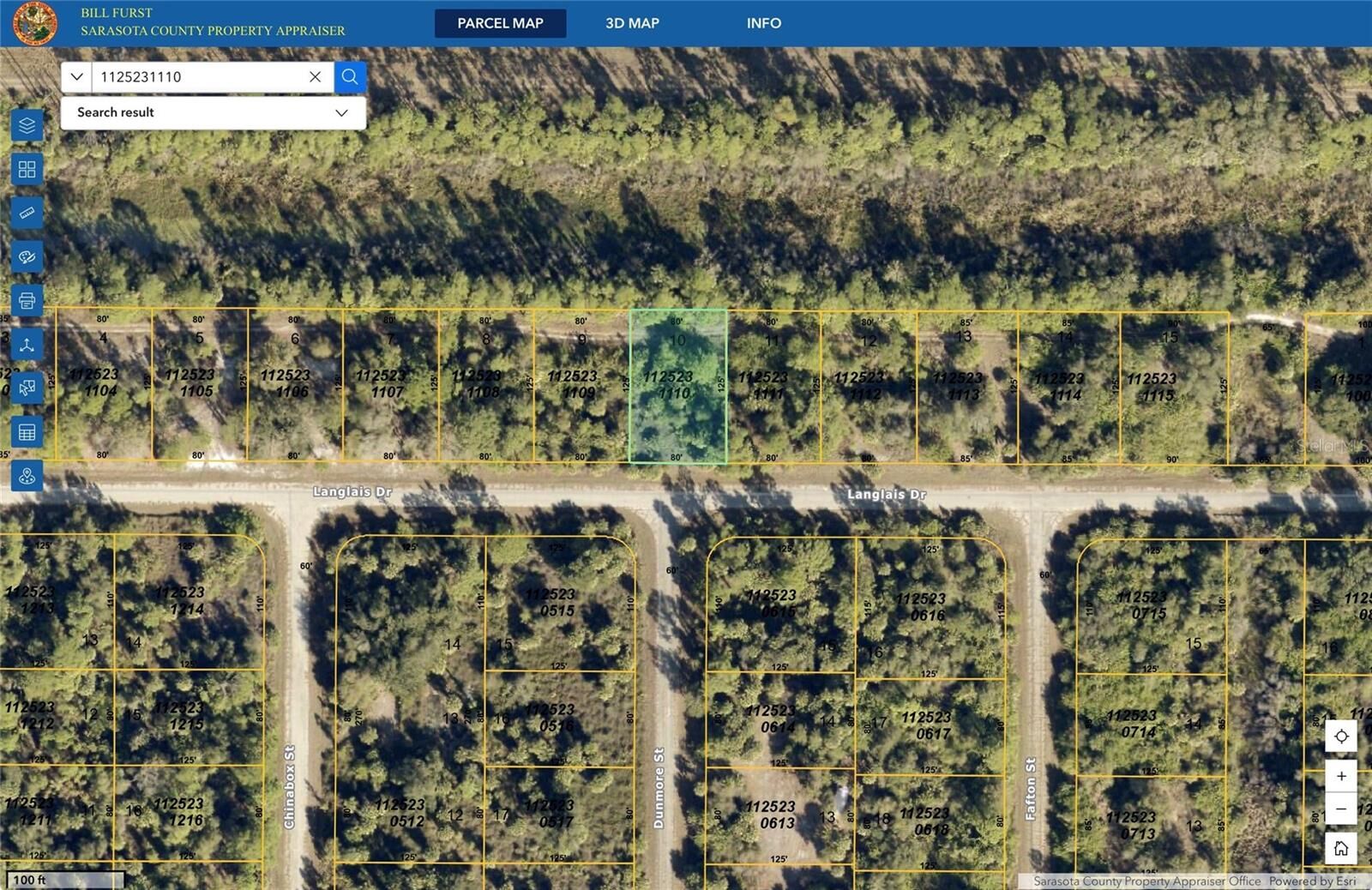 Property Photo: Lot 10 Langlais Drive FL 34288