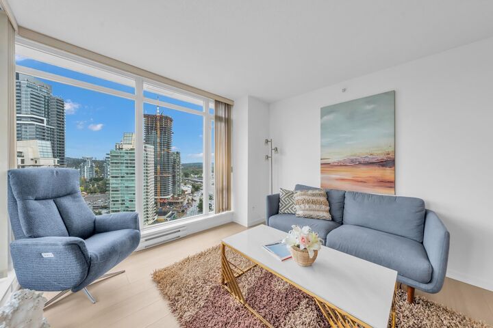 Property Photo:  2133 Douglas Road 2705  BC V5C 0E9 