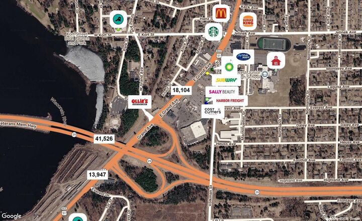 Property Photo:  1028 E Grand Avenue 1.496 Acres  WI 54474 