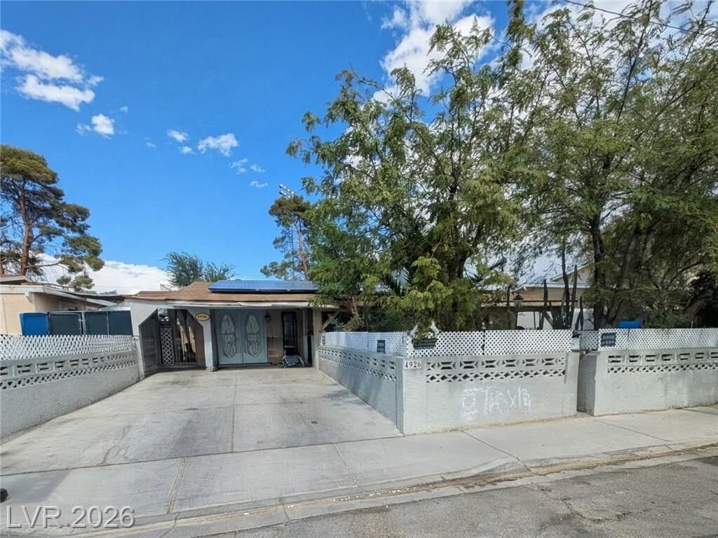 Property Photo: 4926 Lana Drive NV 89121