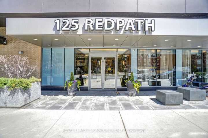 Property Photo:  125 Redpath Avenue 707  ON M4S 0B5 
