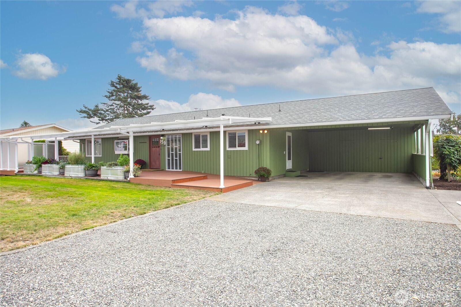 Property Photo:  159 W Wiser Lake Road  WA 98248 