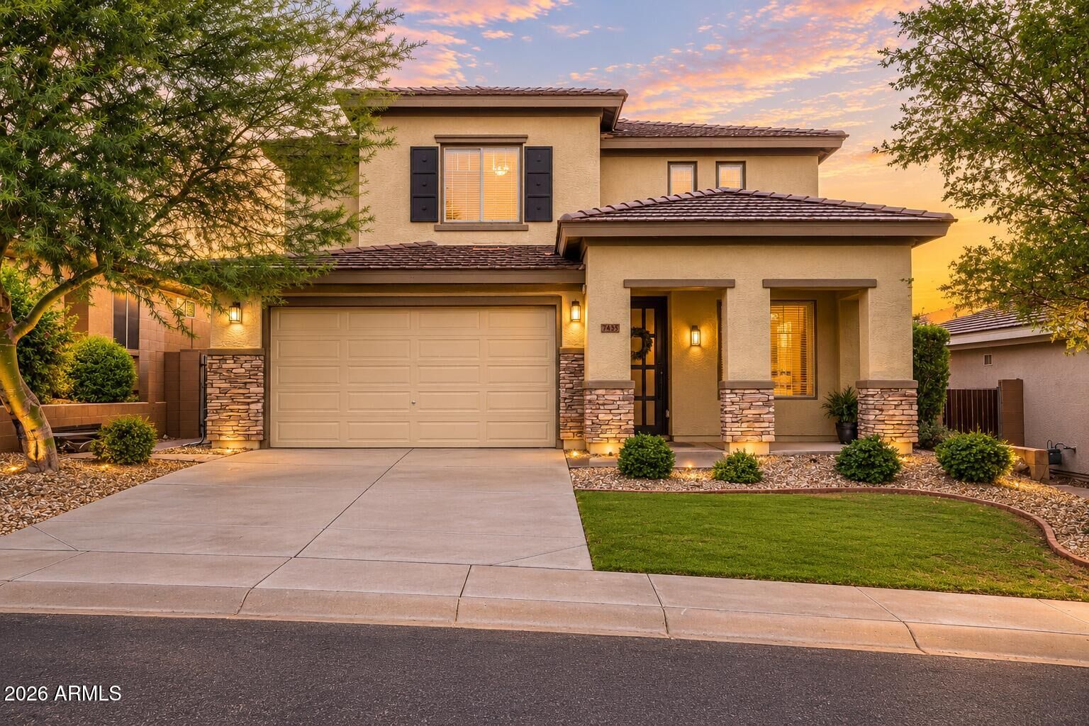 Property Photo:  7135 W Desert Mirage Drive  AZ 85383 