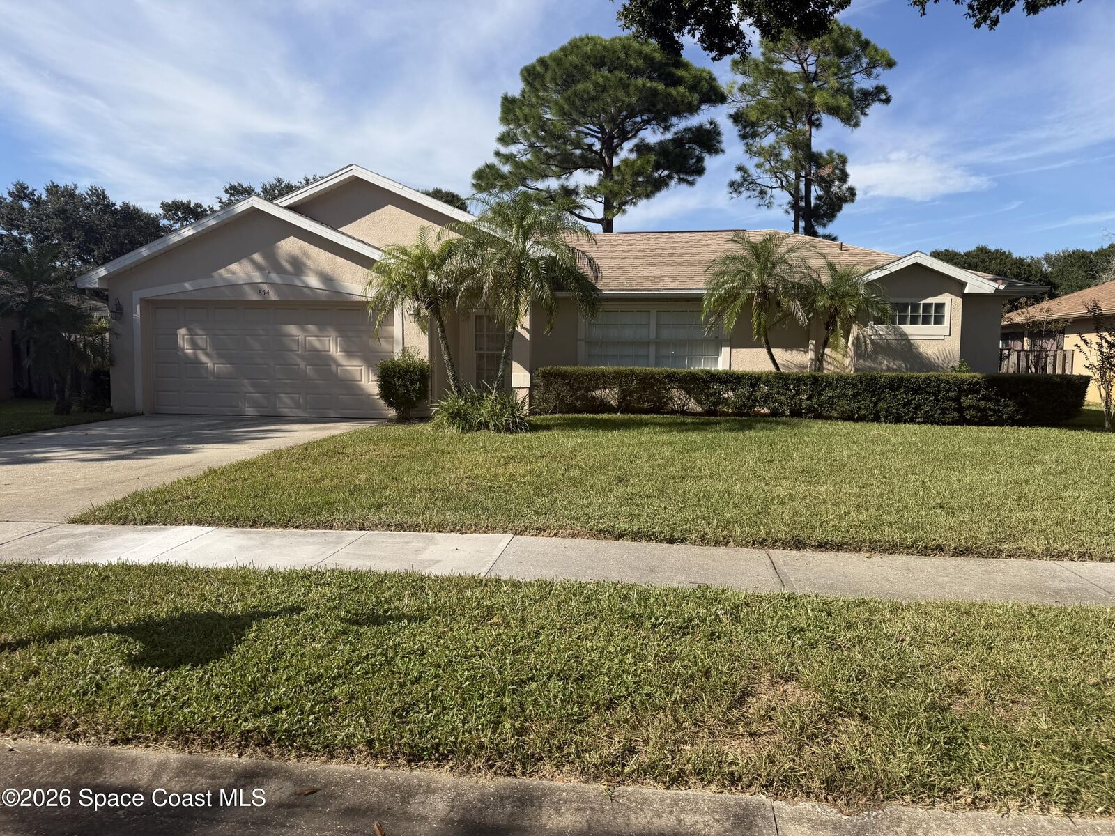 Property Photo:  854 Hunters Creek Drive  FL 32904 