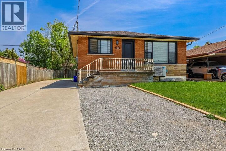 Property Photo: 93 Purdy Crescent 1 - Upper ON L9A 3B5