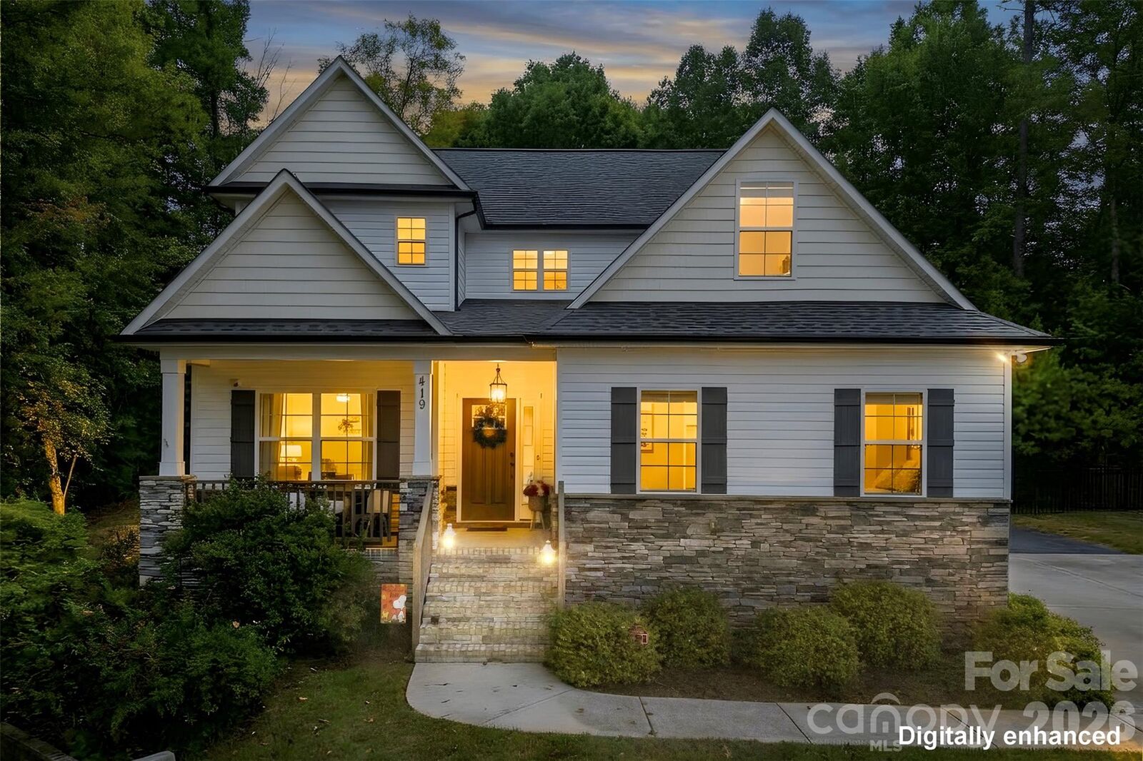 Property Photo: 419 Spruce Place Unit A NC 28025