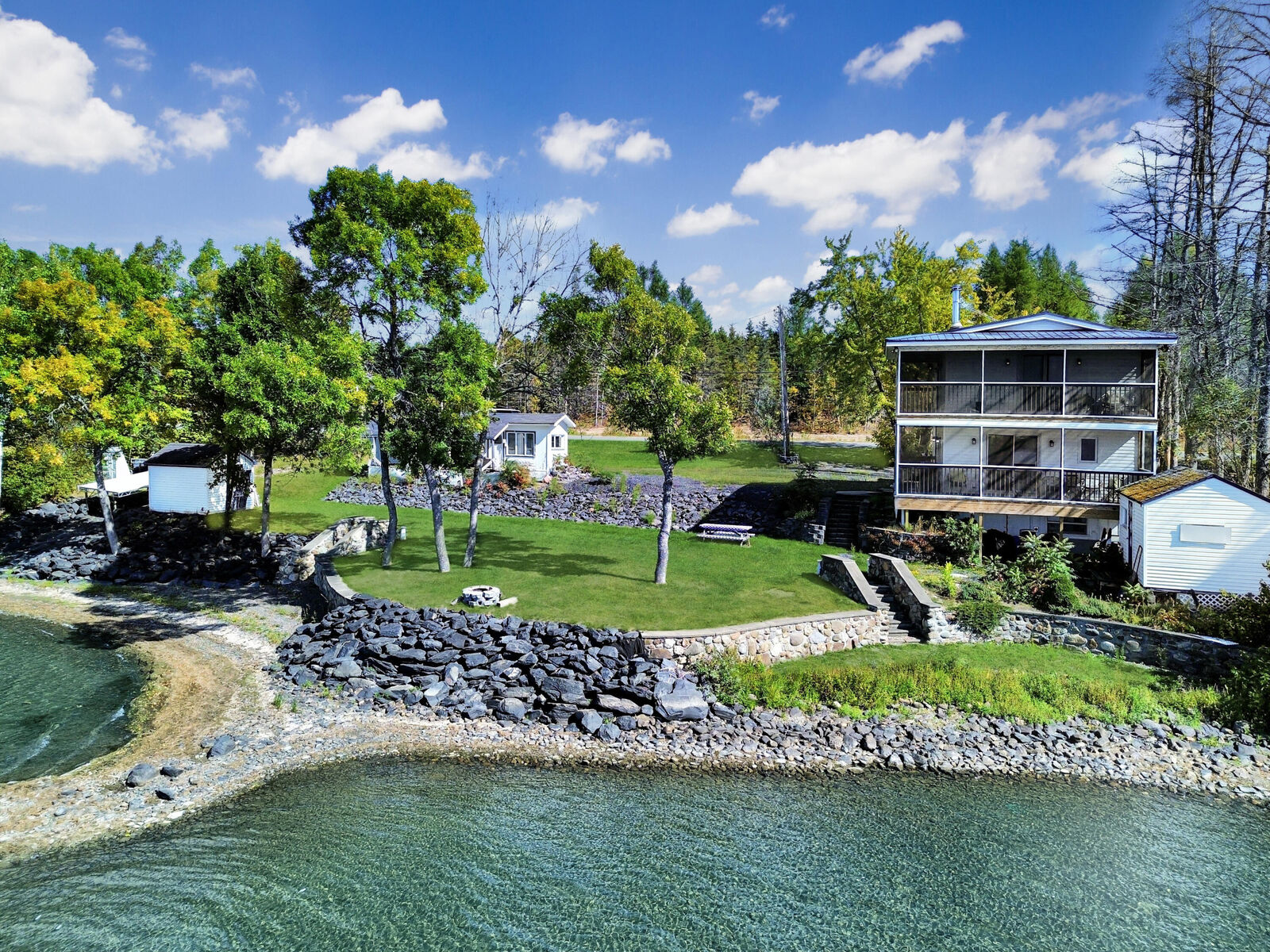 Property Photo: 321 Lake Shore Road ME 04756