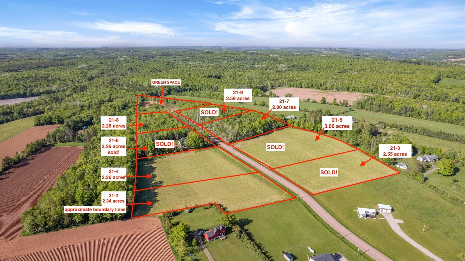Property Photo:  Lot 21-2 Skyview Lane  PE C0A 1C0 