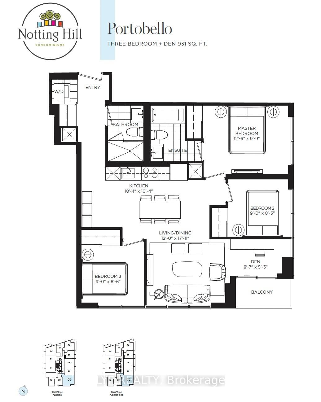 Property Photo:  4010 Eglinton Avenue W 1208  ON M9A 0G5 
