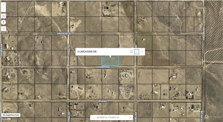 Property Photo:  Tbd Limousine Drive  NV 89801 