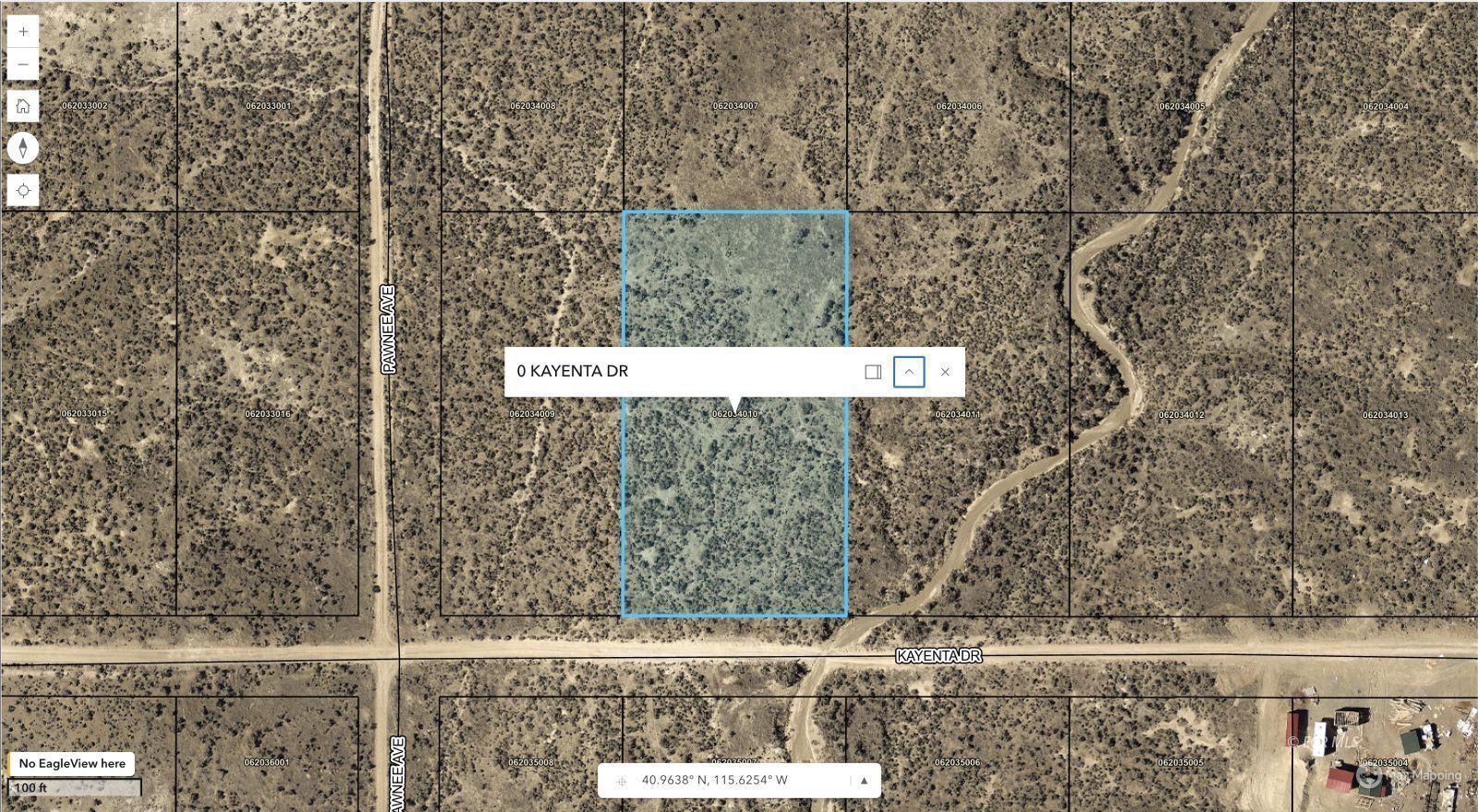 Property Photo:  Tbd Kayenta Drive  NV 89801 