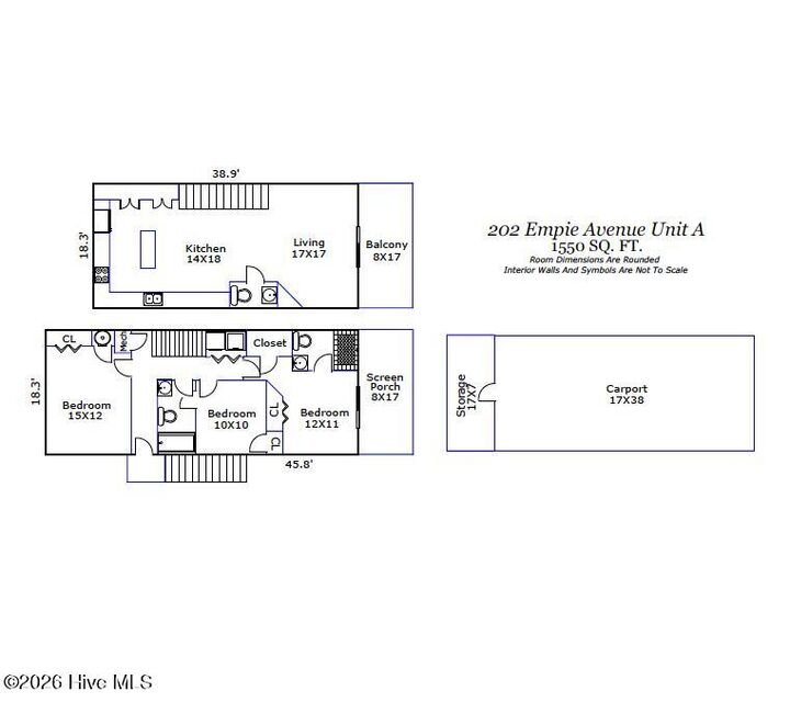 Property Photo: 202 Empie Avenue A NC 28445