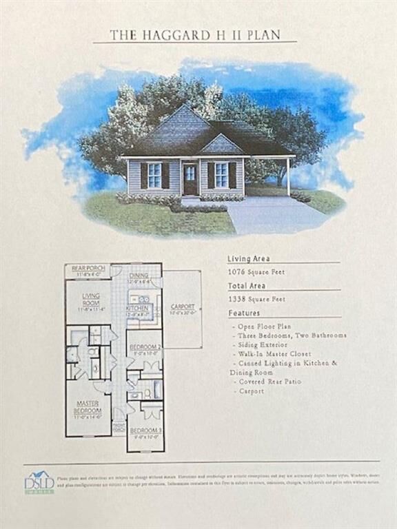 Property Photo: 3135 E Blue Heron Drive E LA 70615