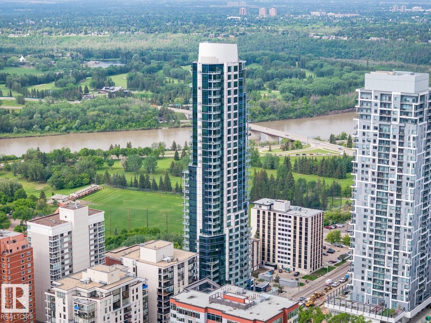 Property Photo: 11969 Jasper Avenue NW 1201 AB T5K 0P1