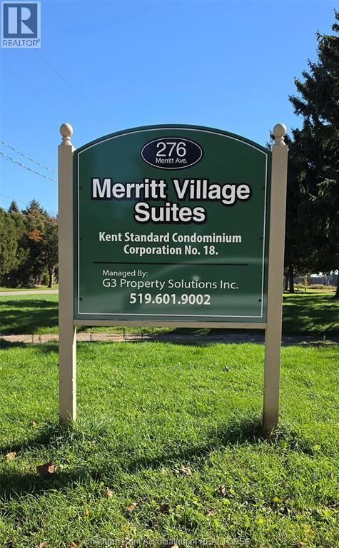 Property Photo:  206-276 Merritt Avenue  ON N7M 3G1 