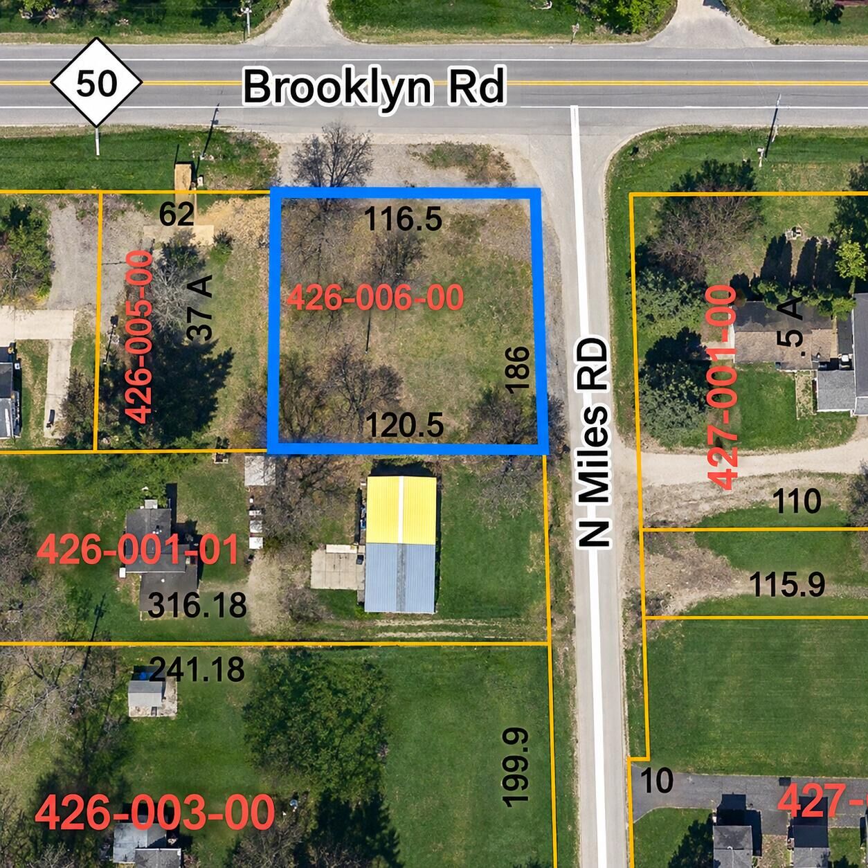 Property Photo:  3925 Brooklyn Road  MI 49203 