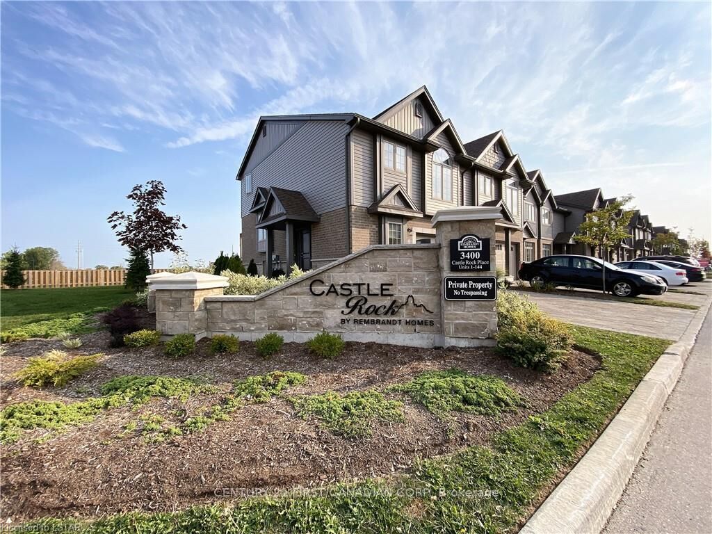 Property Photo: 3400 Castle Rock Place 90 ON N6L 0E4
