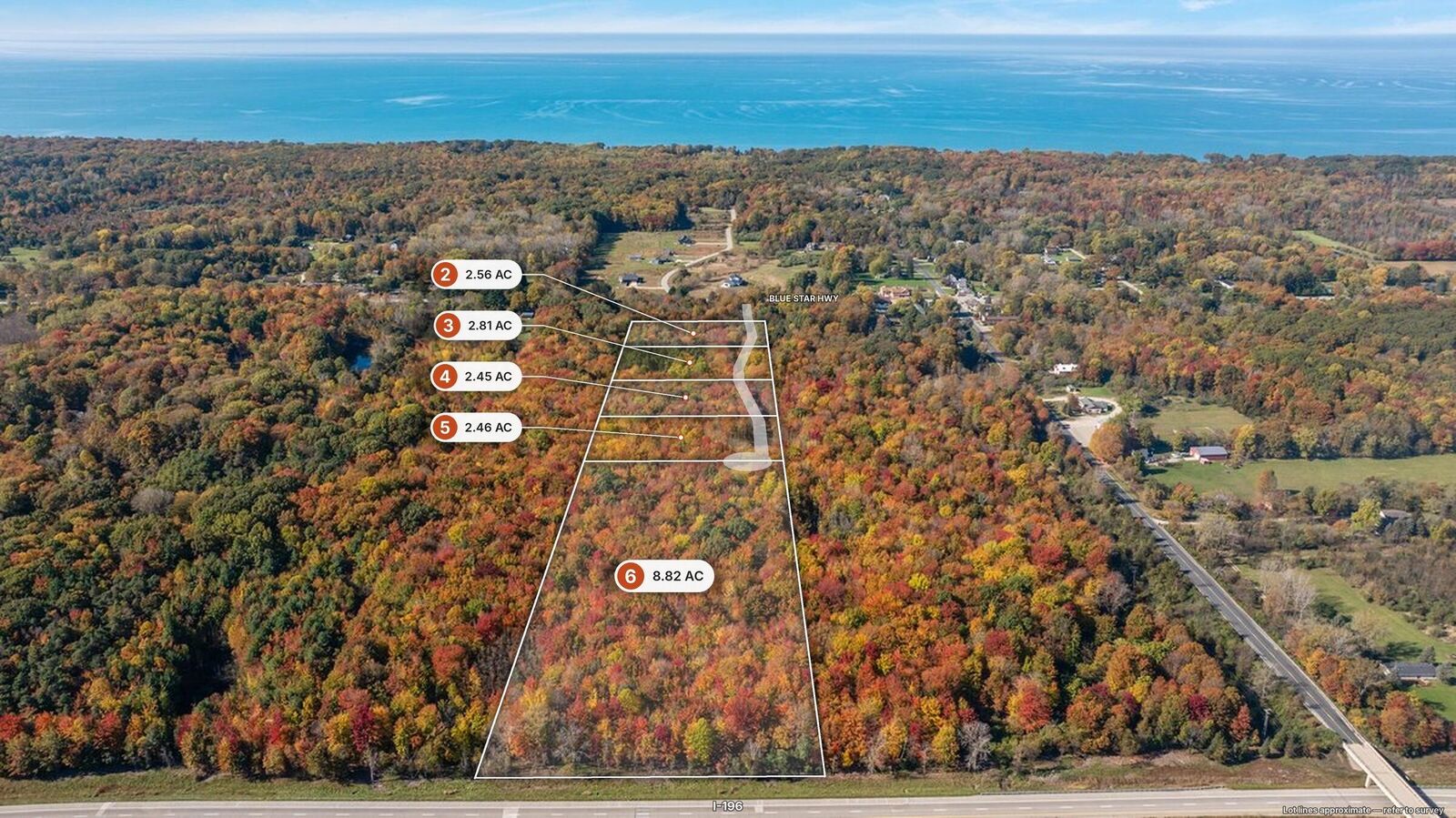 Property Photo: Lot 2 Christopher Court MI 49090