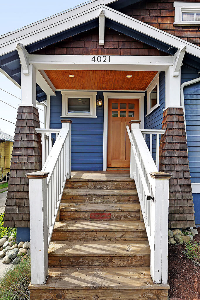 Property Photo: Exterior 4021 Evanston Ave N  WA 98103 