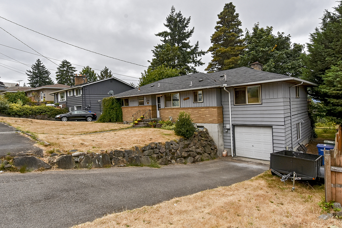 Property Photo: Exterior Front 23411 26th Ave S  WA 98198 