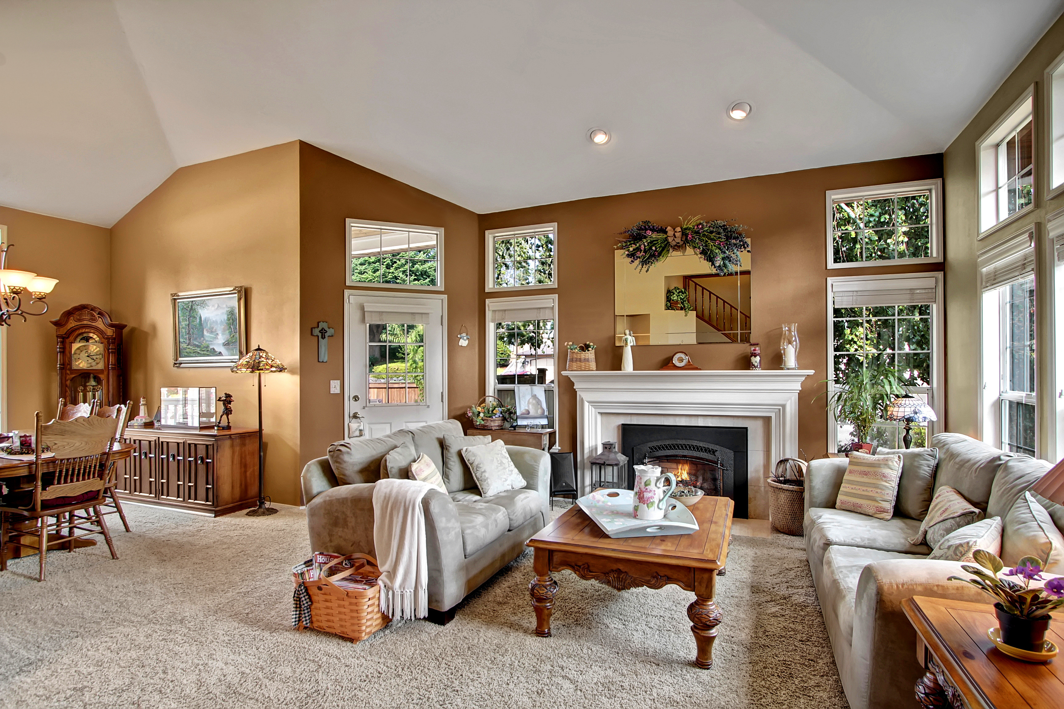 Property Photo: Entry, living and dining rooms 7733 76th Place NE  WA 98270 