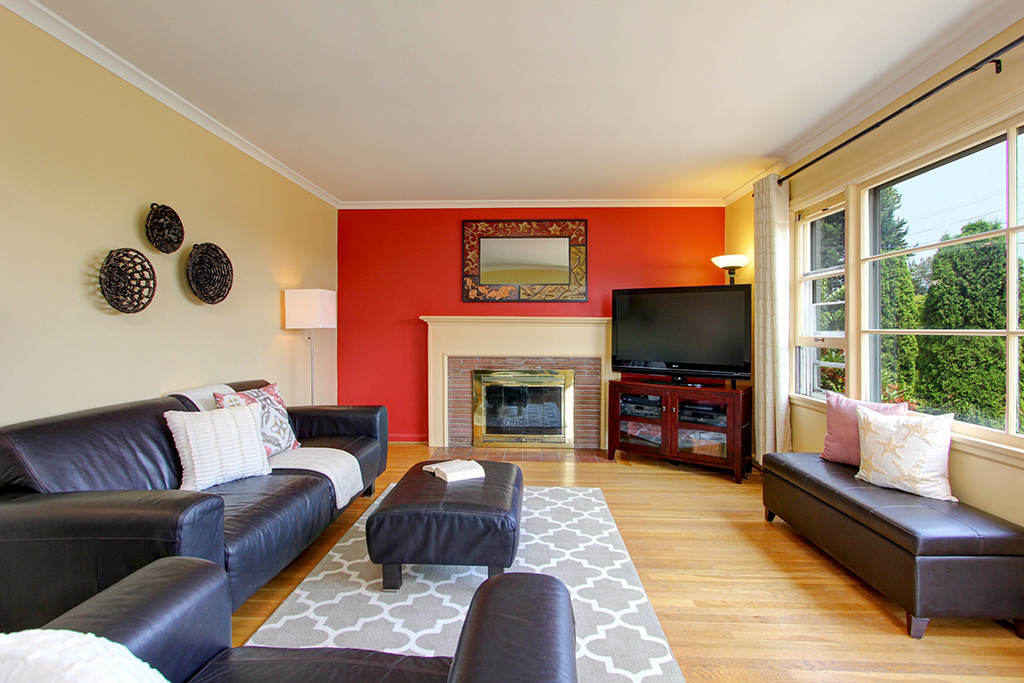 Property Photo: Living room 10317 11th Ave NW  WA 98177 