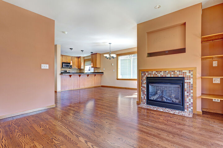 Property Photo: Interior of home 2412 NW 59th St A WA 98107