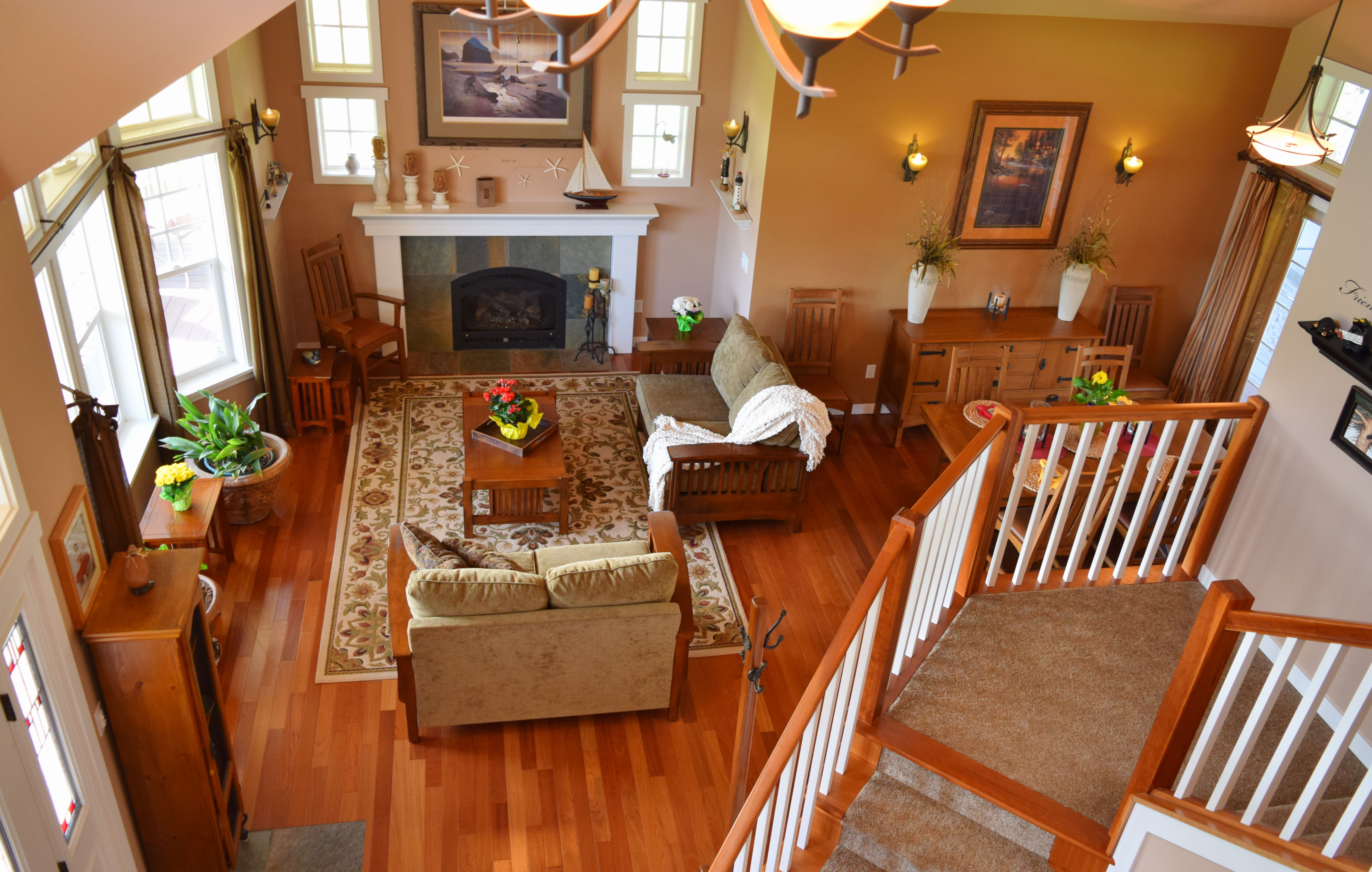 Property Photo: Living & dining rooms 7860 Ham Rd WA 98240