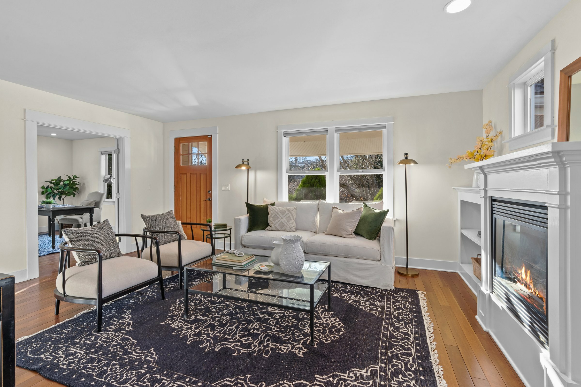 Property Photo: Living Room 3410  32nd Avenue W  WA 98199 