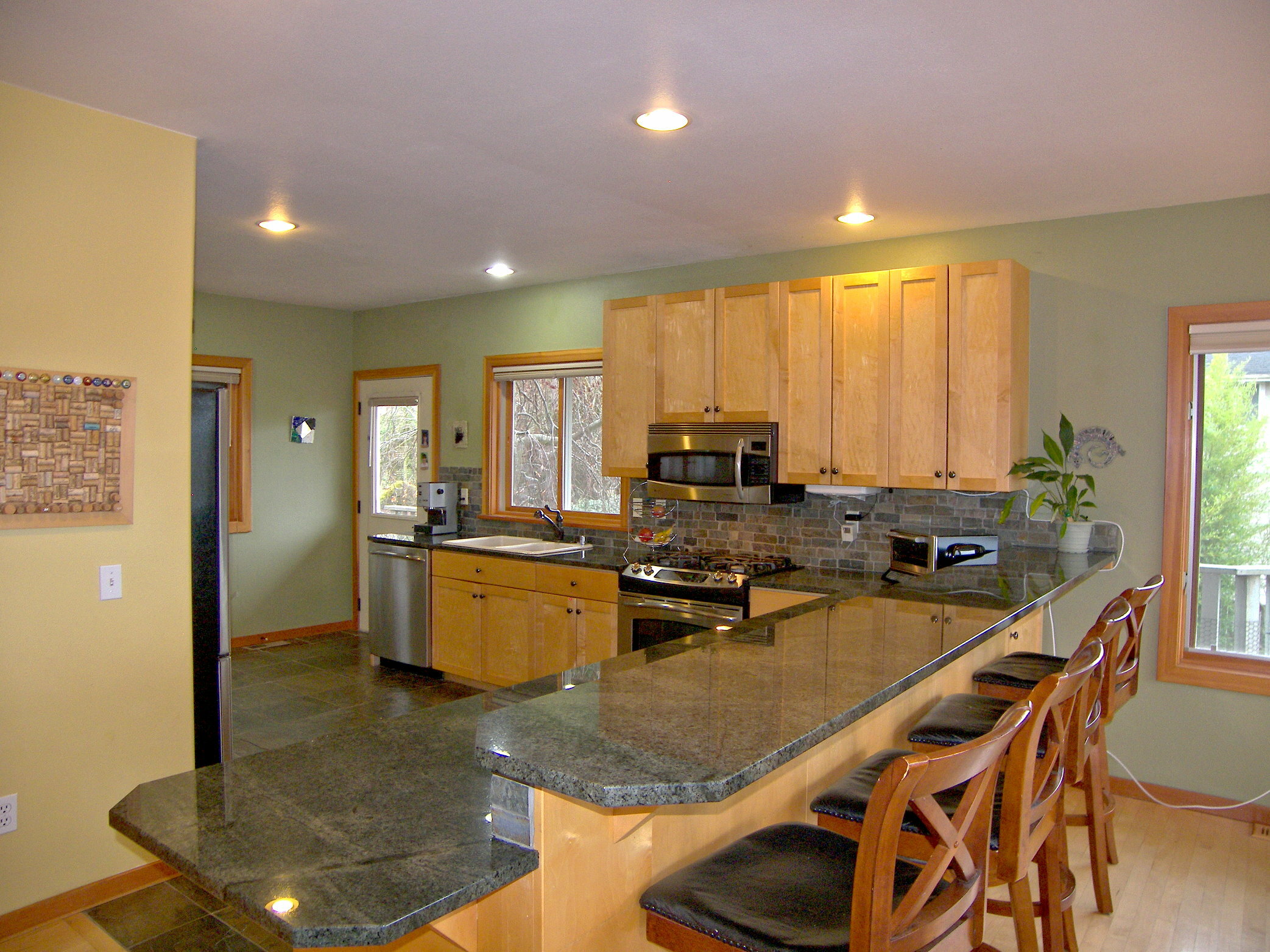 Property Photo: Kitchen-dining-family room 1300 37th St  WA 98229 