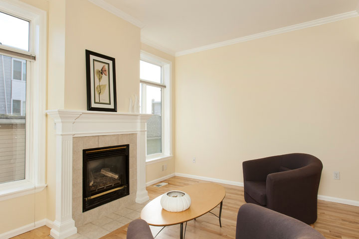Property Photo: Living room 7318 Linden Ave N 7318 WA 98103